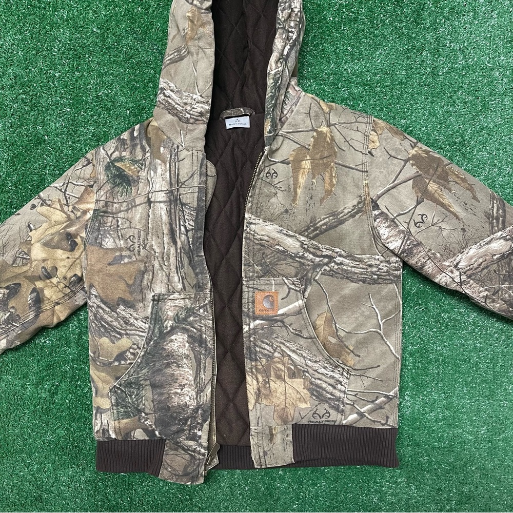 Carhartt camo Kids outdoor Jacket